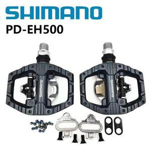 시마노 PD-EH500 자전거 페달 라이트 액션 SPD 클리트 SM-SH56 오리지널 액세서리