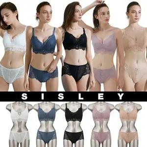 [시슬리 언더웨어]시슬리 레이스 브라렛 5종 + 팬티 5종 + 세컨팬티 5종 [15종패키지]