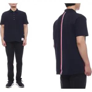 [톰브라운]25SS 남성 센터백 스트라이프  반팔티셔츠 (MJP042A 00050 415 25S)