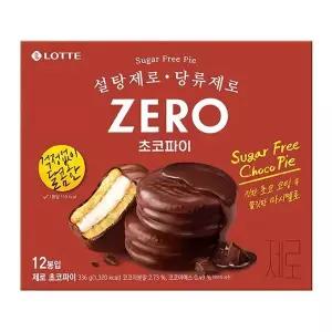 파이 롯데 제로 초코파이 336g 4각