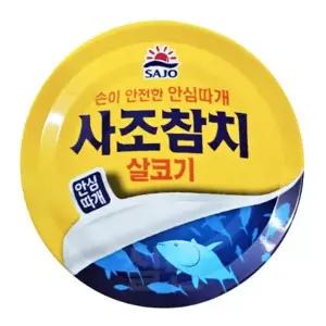 사조 안심따개 살코기참치 여행 요리 비상식량 100g 12개