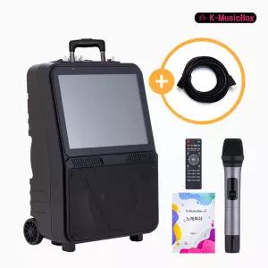 케이뮤직박스 AV-1000 240W 가정용노래방 휴대용 노래반주기 노래방기계 홈싱어락