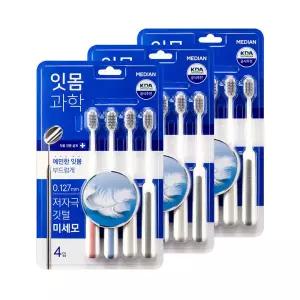 메디안 잇몸과학 칫솔 4입 x 3