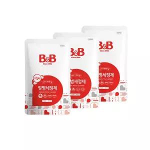 비앤비 젖병세정제 거품형 리필400mlX3개 무료배송