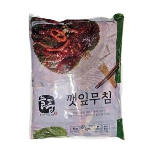 깻잎무침 4KG/늘품
