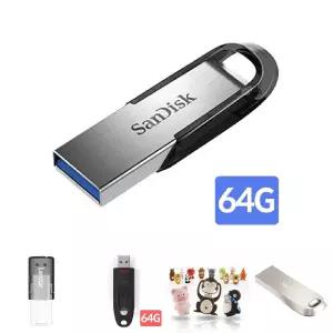 SanDisk USB. 울트라 플레어 64GB. Ultra Flair. Z73. USB 3.0. 메탈실버/유에스비/저장장치/메모리/이동식