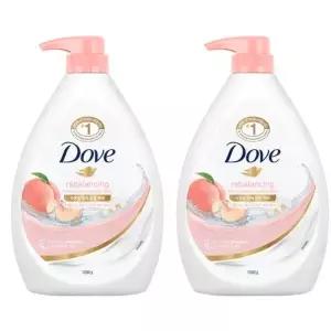 Dove 도브 화이트피치 리밸런싱 바디워시 1kg x2개