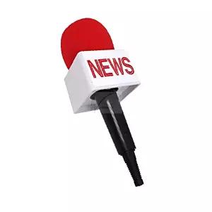 wizimall 가짜 NEWS 마이크 포토존뉴스마이크