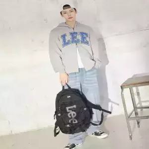 리 lee 남녀공용 백팩 블랙 에어리 22L D4H8Z2