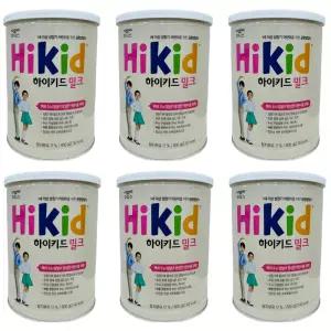 일동후디스 하이키드 밀크 600g 6개