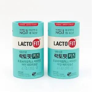 [웰빙창고] 종근당건강 락토핏 키즈 60포 2개