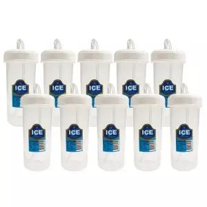 환자용 빨대물병 빨대컵(300ml)x(10개)병원물컵 PP빨대