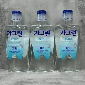 동아제약 가그린 제로 750ML x 3개