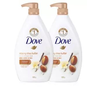 도브 바디워시 대용량 바디클렌저 시어버터 1000ml 2개