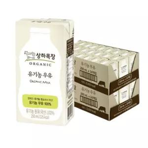 상하목장 유기농 우유 200ml 48팩