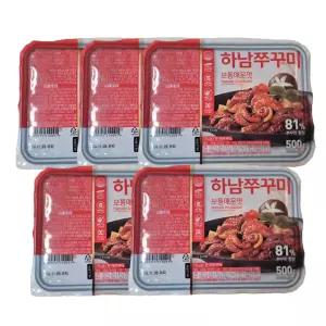 하남쭈꾸미 500g 보통매운맛 5팩