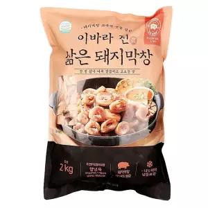 이바라 돼지막창 진우 진 삶은 2KG 삶은