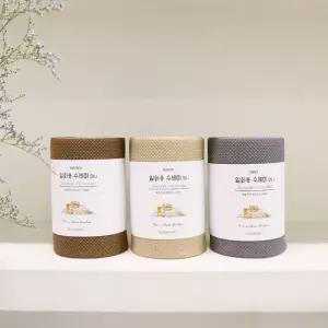 일회용수세미 미니 60매x3롤 180매) 3color