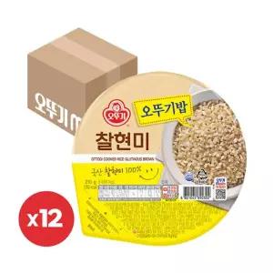 [etv] 오뚜기밥 찰현미 210g x 12개