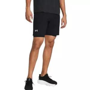 (매장)언더아머 언더아머 UNDERARMOUR 1382641-001 블랙 남성 UA 론치 투인원 7인치 쇼츠 반바지 레깅스 24