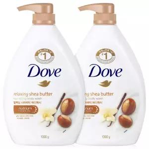 도브 바디워시 대용량 바디클렌저 시어버터 1000ml 2개