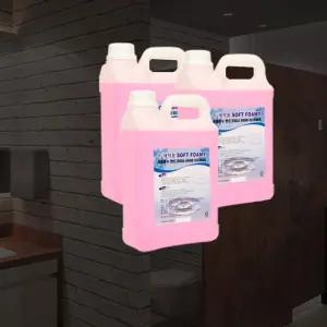 (2L X 6통) 리필 거품비누용기/핸드솝/핸드워시/대용량/액체/비누/거품/업소/물비누/세정제/업소용/말통