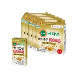 [정식품]베지밀 뼈에좋은 칼슘 두유 땅콩아몬드호두잣 190mlx80팩
