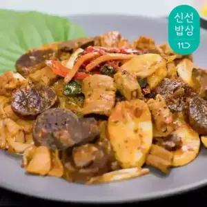 신림동 미림통통 양념순대 볶음 2인분 순대+곱창+간