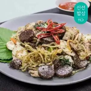 신림동 미림통통 백순대 볶음 2인분 순대만