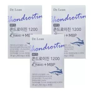 닥터린 콘드로이친 1200 콘레이티 + MBP 1200mg x 30정 3박스 FWS