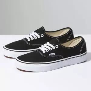 [롯데백화점]반스 공용 VANS 코어클래식 어센틱 VN000EE3BLK 블랙