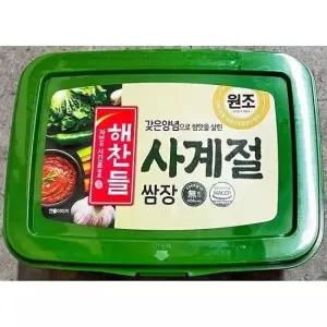 쌈장말통 해찬들 사계절쌈장 쌈장대용량 양념쌈장 3k