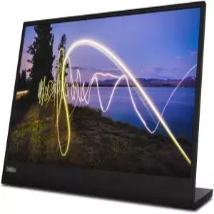 레노버 씽크비전 M15 15.6인치 풀 HD WLED LCD 모니터 - 16 9 레이븐 블랙