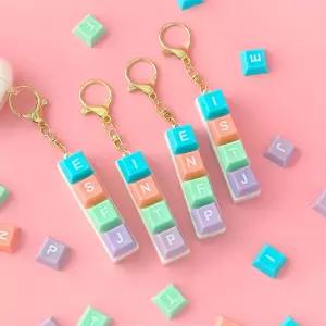 MBTI 키보드 키링 만들기 사무용품 MBTI 키보드 키링 만들기