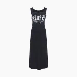 [에고이스트][BLUE LABEL] 레이스 슬리브리스 원피스 ES2OOP06