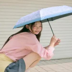 닥스 액세서리 26SS [LF몰선출시][가방형 우산커버] 닥스 플라워 그린 양우산 3단 DBUM6E713E1