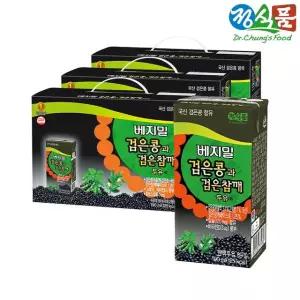 [eTV]베지밀 검은콩과 검은참깨 190mlx72팩
