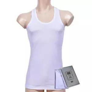 남성속옷 부모님선물 100수 남성 백색 런닝 러닝셔츠 심플