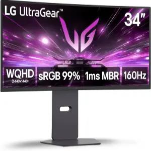 LG 34G600A-B 34인치 울트라기어 WQHD(3440 x 1440) 커브드 게이밍 모니터 160Hz AMD 프리싱크 프리미엄