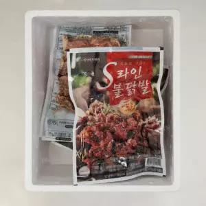 원앙에프앤비 원앙닭발 뼈없는 S라인 불닭발 230g X 5팩