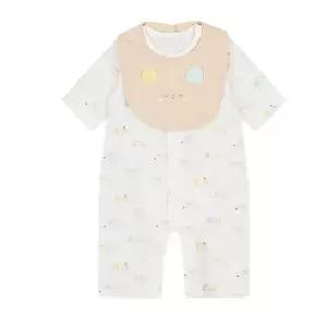 [롯데백화점]압소바 압소바 올리버오가닉7부우주복(턱받이)A1310601