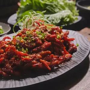 뼈있는 송이 불닭발 280g x 5팩 (국내산)