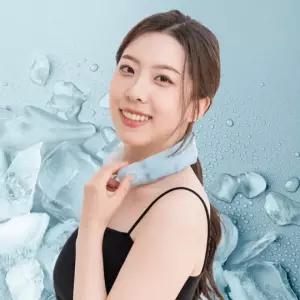 [유일] 쿨링 고함량 PCM소재 독일산 쿨링시스템 런웨이브 국내산 쿨밴드 골 자연냉각 아이스큐브 28도 러닝