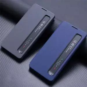 삼성 S26 S25 S24 S23 S22 울트라 플러스 A55 A56 A36 A17 Z 폴드 7 6 5 4 S뷰 가죽 케이스용 윈도우