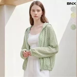 썸머 도트 땡땡이 바람막이 점퍼