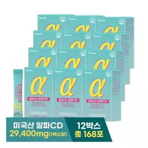알파CD 원데이핏 알파시클로덱스트린 난소화성말토덱스트린 14포 12박스 (총 168포)