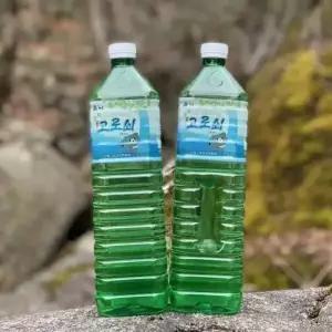 지리산 하동 고로쇠수액 1.5L 6병 30년이상 직접 채취 26년 첫물