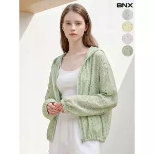 BNX 썸머 도트 땡땡이 바람막이 점퍼