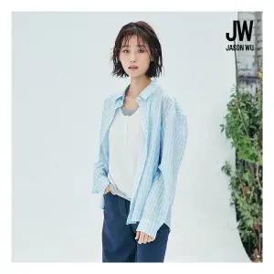 제이슨우 26SS NEW Jamie 썸머 시어 셔츠 3종 (블루체크 1종 + 솔리드 2종) [런칭 가격 79,900원]
