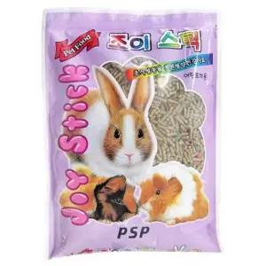 어린 토끼 사료 670g 조이스틱 토끼밥 초식동물 먹이 토끼사료 토끼먹이